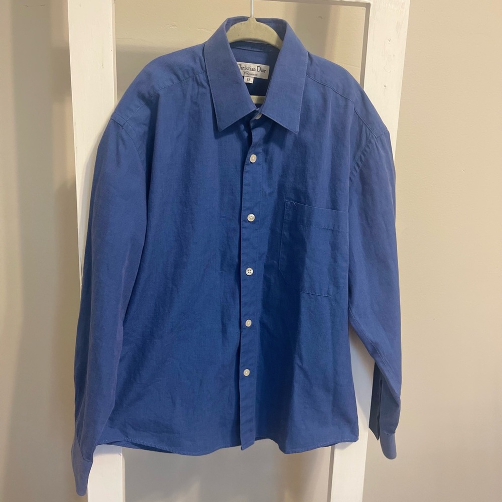 Christian Dior Boys Button-up.  Size 12